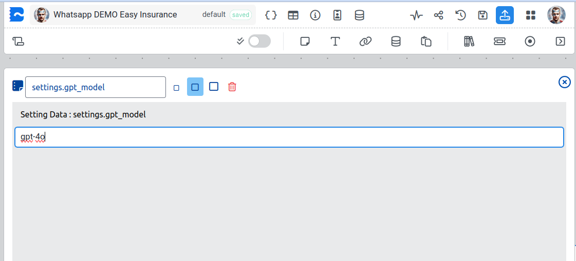 Setting New Template Data